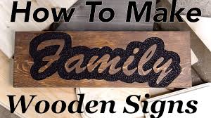 how to make a custom wood sign diy