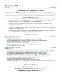 Laboratory Job Resume Examples Technician Lab Assistant Resumes
