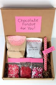 gift idea valentine s day fondue kit