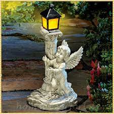 angel cherub statue sculpture w