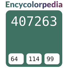 407263 Hex Color Code, RGB and Paints