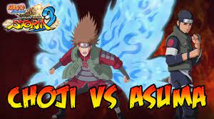 Naruto Shippuden Ultimate Ninja Storm 3 - X360 / PS3 - Great ninja War  Choji VS Asuma (Reanimation) - YouTube