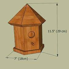 Bird House Plans Gazebo Nesting Box