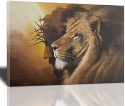 Lion Canvas Wall Art Gifts