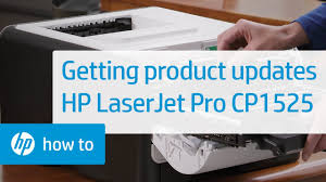 احصل على ألوان عالية الجودة، وطباعة لاسلكية على الوجهين 1 وحلول تنقل وأمان ذكية. Getting Product Updates Hp Laserjet Pro Cp1525 Hp Youtube