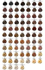 Majirel Chart Hair Dye Colors Loreal Hair Color Chart