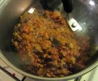 How do you reheat thawed chili?