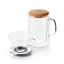 Cup Glass Pour Over Coffee Maker Set