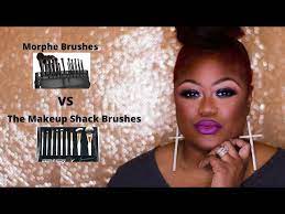 morphe brushes vs the makeup shack