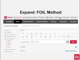Expand Foil Method You