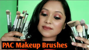 p a c makeup brushes review in hindi
