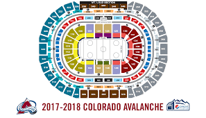 Colorado Avalanche Seating Guide Pepsi Center 4e41fcab0b8