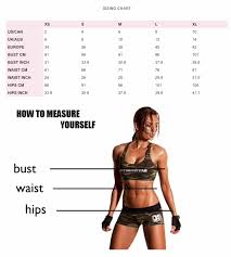 Size Chart Bodybeautifulapparel Com