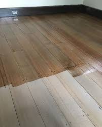 how to sand stain a timber floor