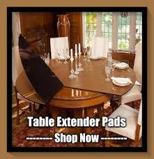 custom made dining room table pads