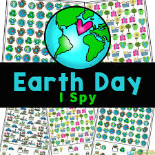free earth day printable i spy worksheets