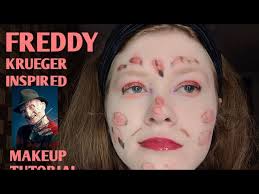 freddy krueger inspired makeup tutorial