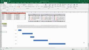 Create Gantt Chart To Show Workdays Only
