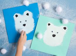 Great savings & free delivery / collection on many items. Pom Pom Polar Bear Painting Fun365