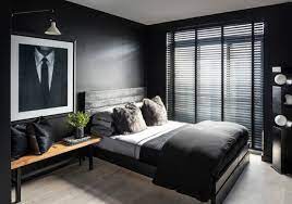 On this men bedroom, we can find a stunning architectural apparatus and a sleek rug that emulates contemporary art. Modern Room Designs For Guys