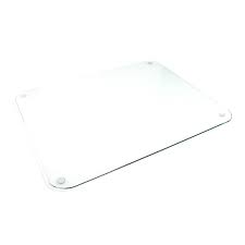 Desktex Glaciermat Glass Desk Pad Size