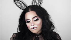 cute bunny easy halloween makeup