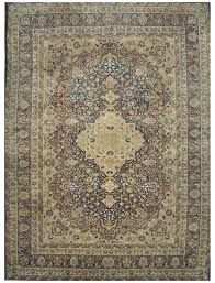 antique persian lavar kerman rug in