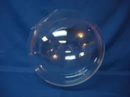 clear acrylic round plastic globe ball