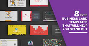 8 free business card templates that