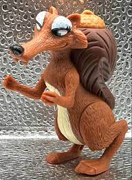 2009 Ice Age Girl Squirrel Scratte Pop Up Nut McDonalds Happy Meal Toy 3  1/2” T | eBay