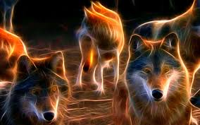 captivating 3d wolf in a