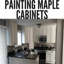 how to paint maple cabinets tips from