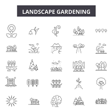 100 000 Landscaping Icons Vector Images