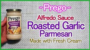 prego alfredo sauce roasted garlic