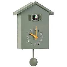 Cuckoo Wall Clock With Timed Alarm