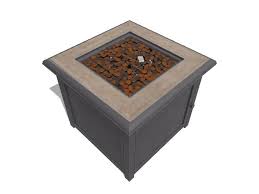 Steel Propane Gas Fire Pit At
