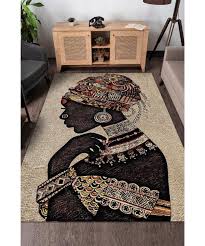 african woman cotton woven based