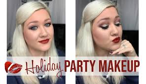 holiday party makeup look