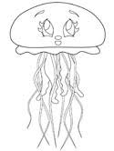 Children will be happy to color the jellyfish coloring pages, which we offer for free download or print in a4 format. Jellyfish Coloring Pages