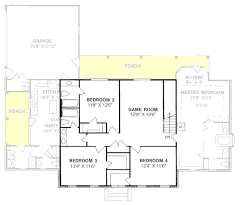 House Plan 68441 Greek Revival Style