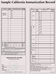 Free Immunization Schedule And Record Templates For Kids