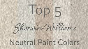 sherwin williams neutral paint colors