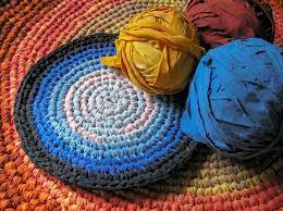 oval rag rug free crochet pattern