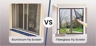 Aluminium Fly Screen Vs Fiberglass Fly