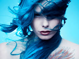 how to dye blue hair bellatory