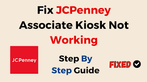 how to fix jcpenney ociate kiosk not