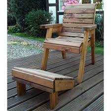 Charles Taylor Wooden Garden Lounger