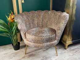print accent chairs ebay
