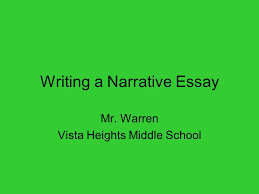 How to write a personal narrative essay for  th and  th graders  http   