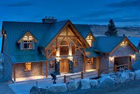 custom cedar homes cansion timber frame